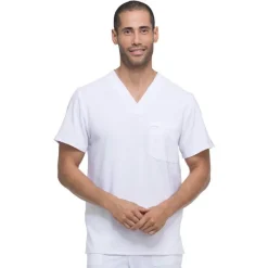 Dickies EDS Essentials Scrub Tops*Men's V-Neck Scrub Top