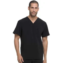 Dickies EDS Essentials Scrub Tops*Men's V-Neck Scrub Top