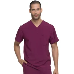 Dickies EDS Essentials Scrub Tops*Men's V-Neck Scrub Top