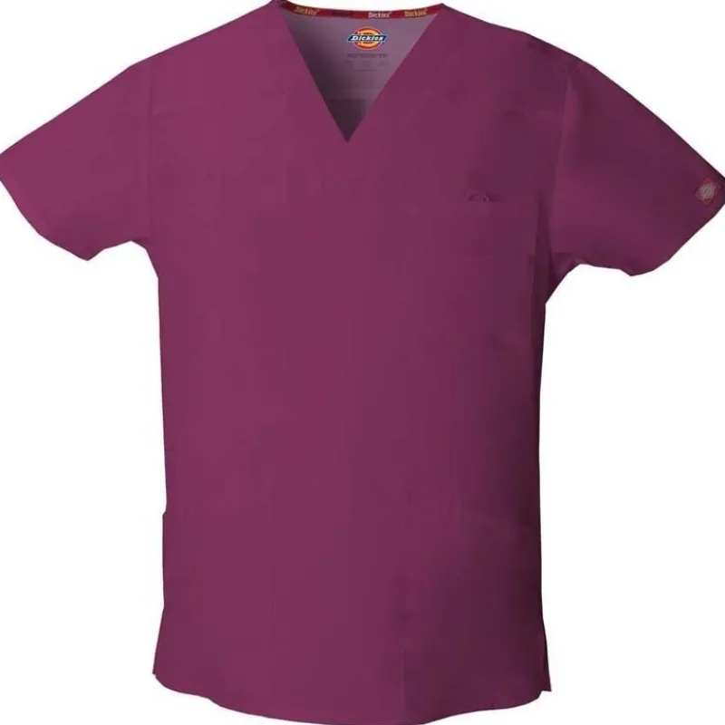 Dickies EDS Signature Scrub Tops*Men's V-Neck Scrub Top