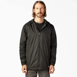 Dickies Jackets*Men's 33237 Fleece Lined Hooded Nylon Jacket