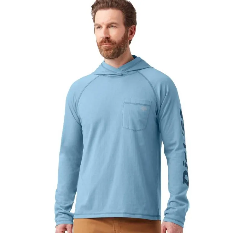 Dickies T-Shirts*Men's Cooling Temp-IQ Performance Sun Shirt Hoody