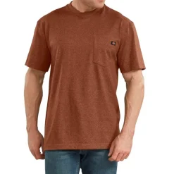 Dickies T-Shirts*Men's Heathered Heavyweight Pocket Tee
