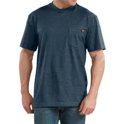 Dickies T-Shirts*Men's Heathered Heavyweight Pocket Tee
