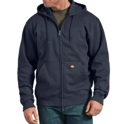 Dickies Hoodies*Men's Midweight Full Zip Fleece Hoodie