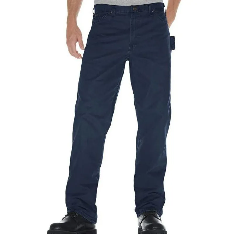 Dickies Jeans*Men's Relaxed Fit Sanded Duck Carpenter Jeans
