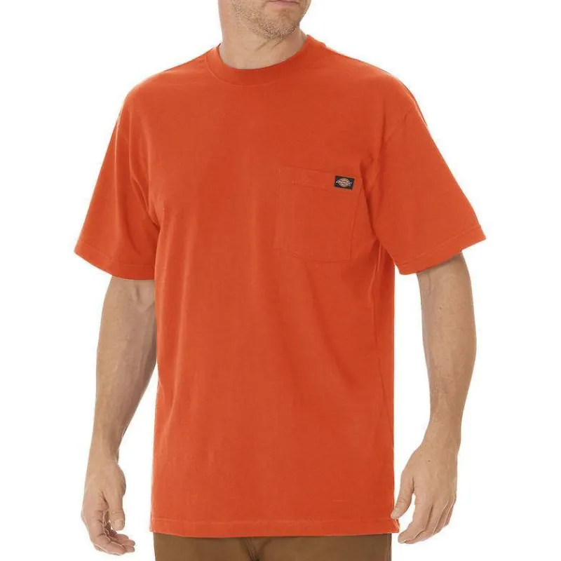Dickies T-Shirts*Men's Short Sleeve Crew Neck Pocket T-Shirt