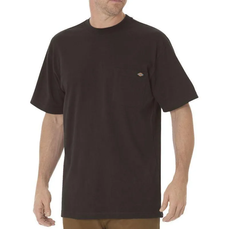 Dickies T-Shirts*Men's Short Sleeve Crew Neck Pocket T-Shirt