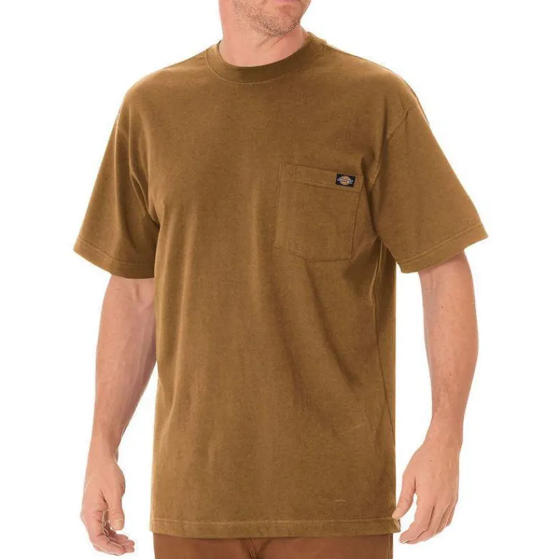 Dickies T-Shirts*Men's Short Sleeve Crew Neck Pocket T-Shirt