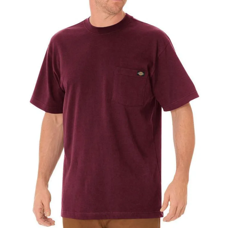 Dickies T-Shirts*Men's Short Sleeve Crew Neck Pocket T-Shirt