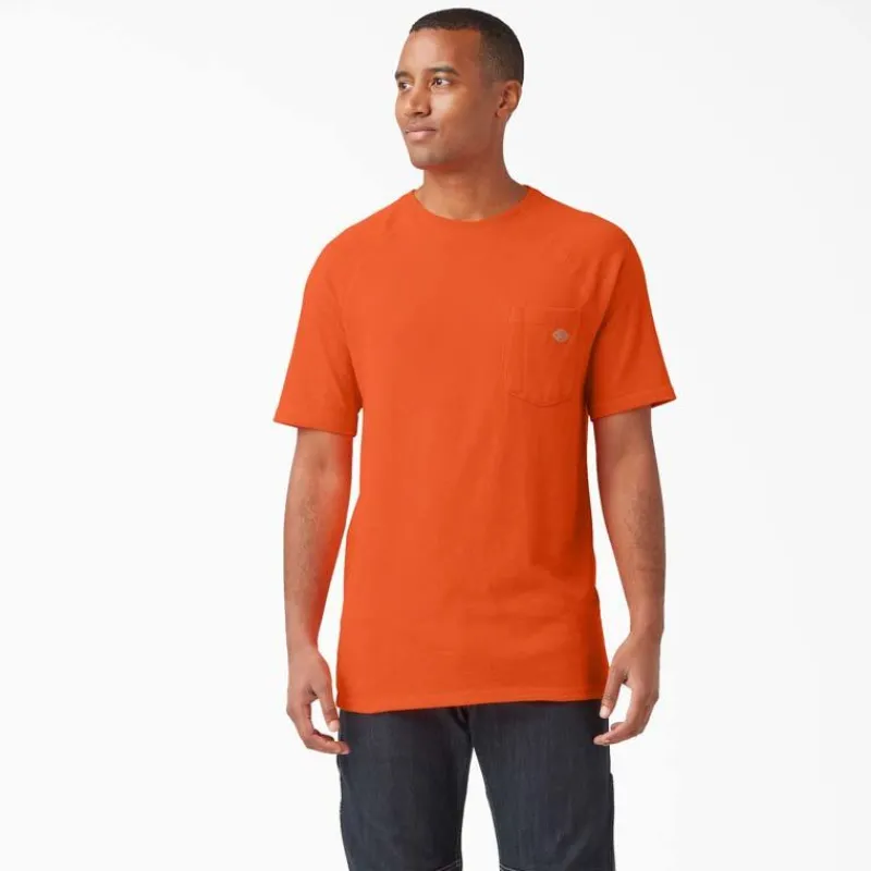 Dickies T-Shirts*Men's SS600 Cooling Short Sleeve Pocket T-Shirt
