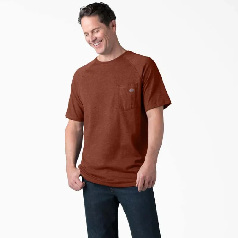 Dickies T-Shirts*Men's SS600 Cooling Short Sleeve Pocket T-Shirt