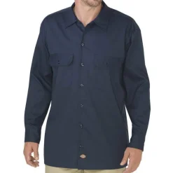 Dickies Work Shirts*Men's WL675 Long Sleeve Flex Work Shirt