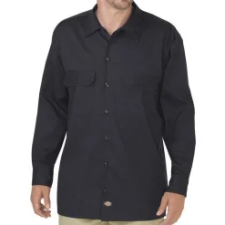 Dickies Work Shirts*Men's WL675 Long Sleeve Flex Work Shirt