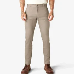 Dickies Work Pants*Men's WP811 Skinny Straight Fit Double Knee Work Pants