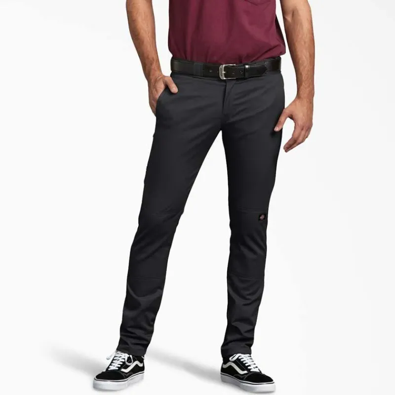 Dickies Work Pants*Men's WP811 Skinny Straight Fit Double Knee Work Pants