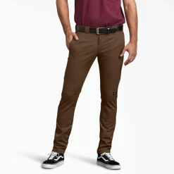 Dickies Work Pants*Men's WP811 Skinny Straight Fit Double Knee Work Pants