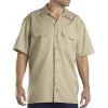 Dickies Work Shirts*Men's WS675 Short Sleeve Flex Workshirt