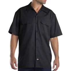 Dickies Work Shirts*Men's WS675 Short Sleeve Flex Workshirt