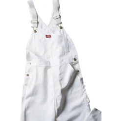 Dickies Overalls*Painters Bib Overalls White