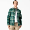 Dickies Jackets | Outerwear*Women's Flannel Hooded Shirt Jacket