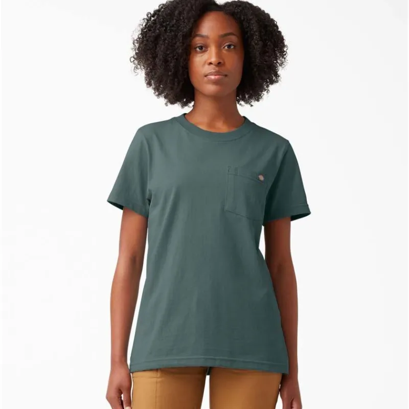 Dickies Shirts | T-Shirts*Women's Heavyweight Pocket T-shirt