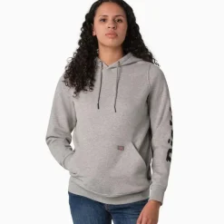 Dickies Hoodies | Outerwear*Womens Heavyweight Graphic Logo Sleeve Hoodie