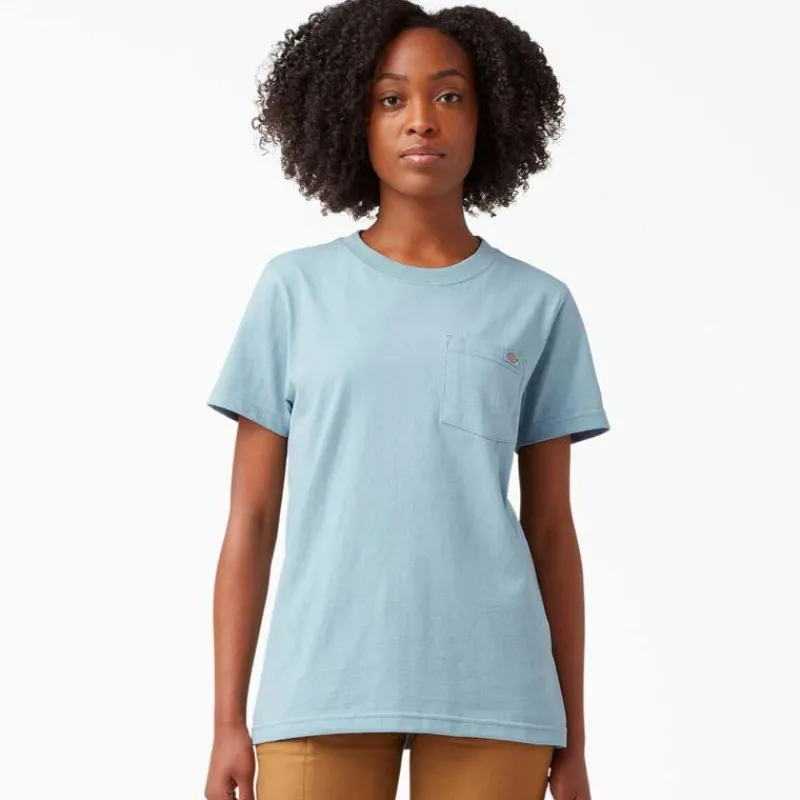 Dickies Shirts | T-Shirts*Women's Heavyweight Pocket T-shirt