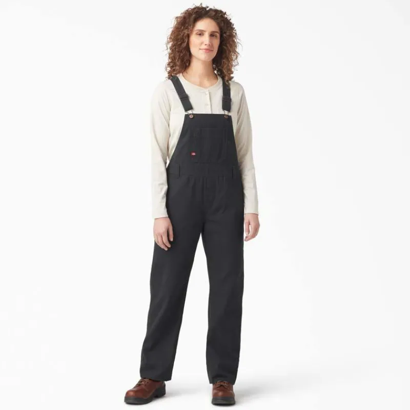 Dickies Bottoms | Overalls*Women's Relaxed Fit Straight Leg Bib Overall