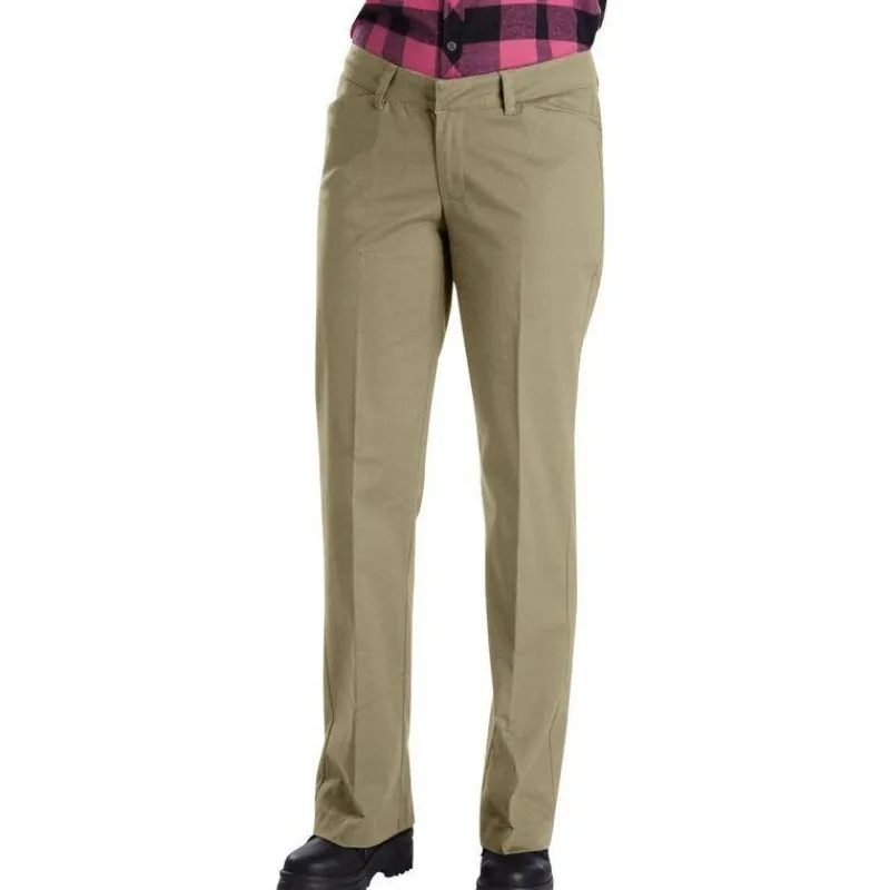 Dickies Bottoms | Work Pants*Women's Relaxed Straight Fit Stretch Twill Pants