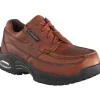 Florsheim Non-Slip Shoes | Oxfords*Women's Polaris Composite Toe Oxford Brown Copper