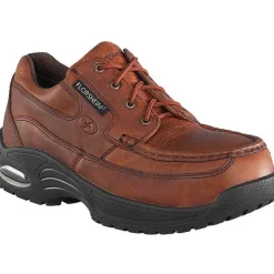Florsheim Non-Slip Shoes | Oxfords*Women's Polaris Composite Toe Oxford Brown Copper