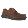Florsheim Non-Slip Shoes | Oxfords*Work Men's Bayside Steel Toe ESD Oxford Work Shoe Brown