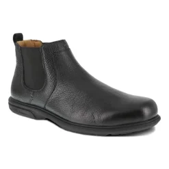 Florsheim Non-Slip Boots | Steel Toe*Work Men's Loedin Steel Toe ESD Twin Gore Boot Black