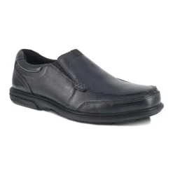Florsheim Non-Slip Shoes | Slip-Ons*Work Men's Loedin Steel Toe Slip On Work Shoe Black
