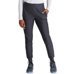 Form by Cherokee Scrub Pants*Women's Cargo Jogger Pull-On Scrub Pant