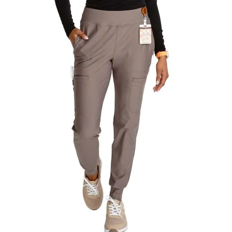 Form by Cherokee Scrub Pants*Women's Cargo Jogger Pull-On Scrub Pant