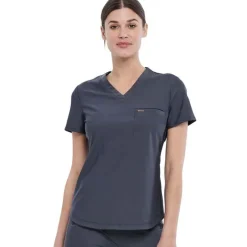 Form by Cherokee Scrub Tops*Women's Tuckable V-Neck Scrub Top
