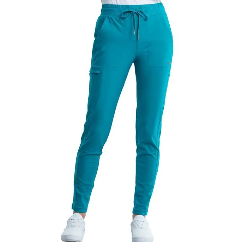 Form by Cherokee Scrub Pants*Women's Tapered Leg Cargo Scrub Pant