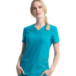 Form by Cherokee Scrub Tops*Women's V-Neck Scrub Top