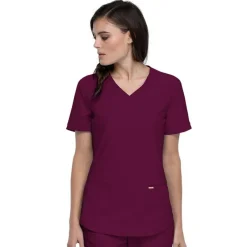 Form by Cherokee Scrub Tops*Women's V-Neck Scrub Top