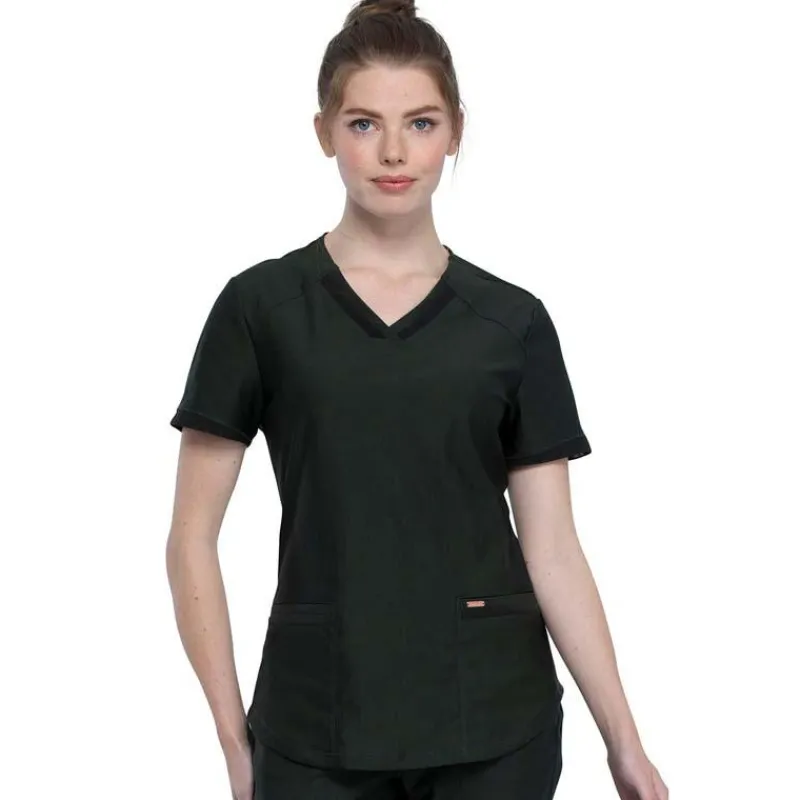 Form by Cherokee Scrub Tops*Women's V-Neck Scrub Top
