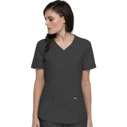 Form by Cherokee Scrub Tops*Women's V-Neck Scrub Top