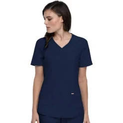 Form by Cherokee Scrub Tops*Women's V-Neck Scrub Top