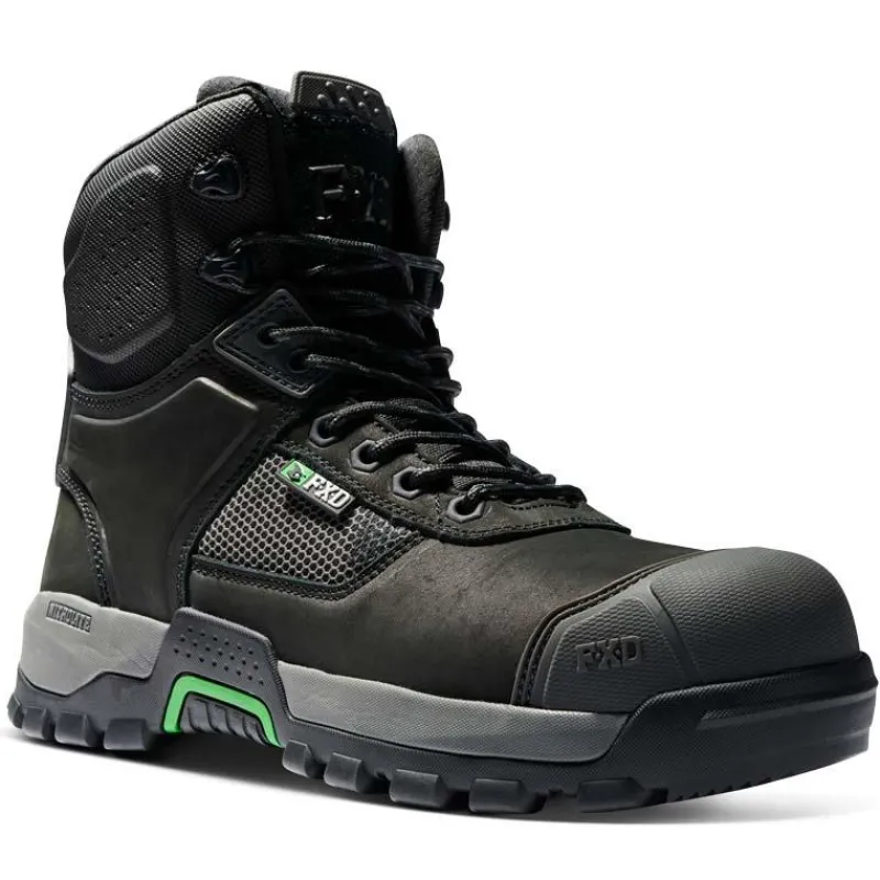 FXD Non-Slip Boots | Non-Steel Safety Toe*Men's 6" Nitrolite Waterproof Composite Toe Work Boot
