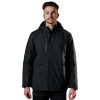FXD Jackets*Men's Waterproof Insulated Hooded Work Jacket Black