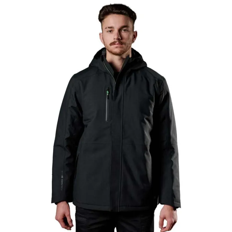 FXD Jackets*Men's Waterproof Insulated Hooded Work Jacket Black