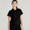 Grey's Anatomy Evolve Scrub Tops*Grery's Anatomy Evolve Women's Perseverance Zip Neck Scrub Top
