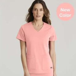 Grey's Anatomy Scrub Tops*+ Spandex Stretch Women's Emma Scrub Top