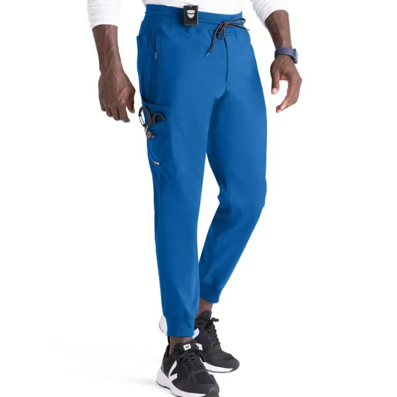 Grey's Anatomy Scrub Pants*+ Spandex Stretch Men's Murphy Cargo Jogger Scrub Pant